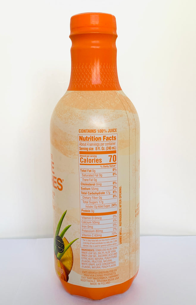 Forever Aloe Vera Bits n' Peaches (1 L) – Alternative Shop Online