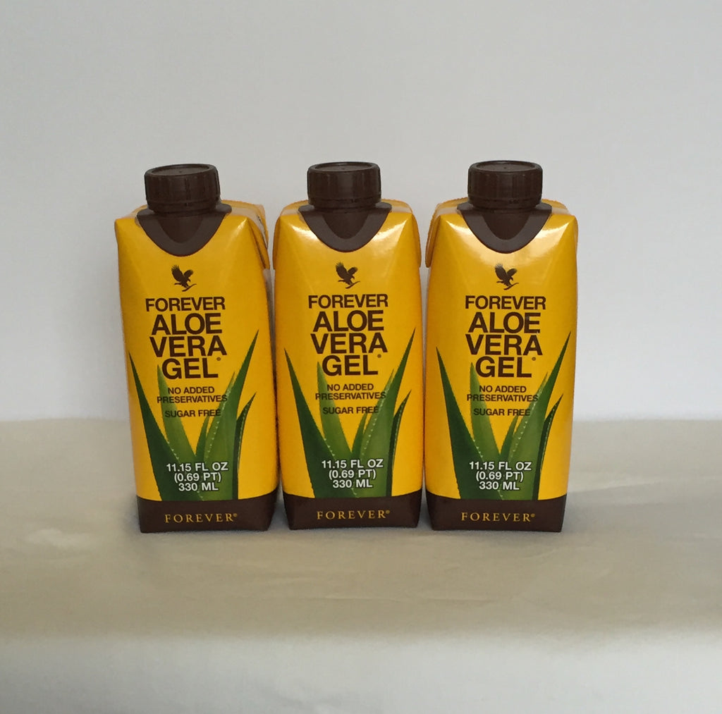 12 tetra packs mini size of Forever Aloe Vera Gel (0.330 L) – Alternative  Shop Online