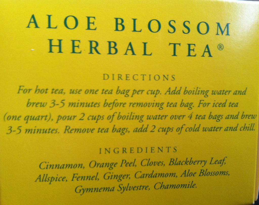 Aloe Blossom Herbal Tea