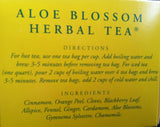 Aloe Blossom Herbal Tea - 1.3 oz (25 bags)