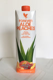 12 bottles of Forever Aloe Vera Bits n’ Peaches (1 L)
