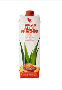 Forever Aloe Vera Bits n’ Peaches (1 L)
