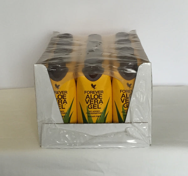 12 tetra packs mini size of Forever Aloe Vera Gel (0.330 L)