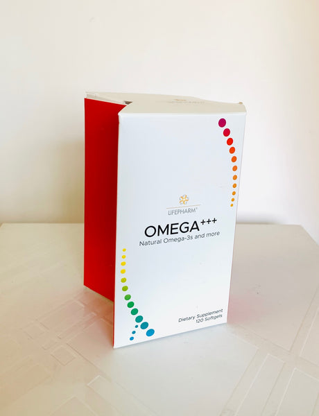 Omega+++ Dietary Supplement ECO bottle(120 softgels)