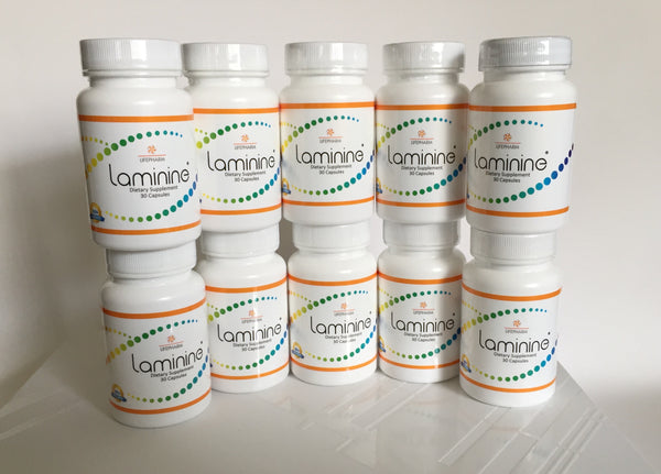 Laminine Dietary Supplement 10 bottles (30 capsules each)