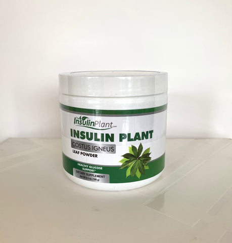 Insulin Plant Leaf Powder (Costus Igneus) - Blood Sugar Support - 180g - 2 Month